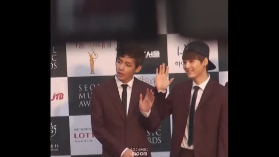 FANCAM | 140123 | BTS @ 23rd Seoul Music Awards