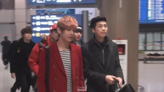 FANCAM | V @ AIRPORT