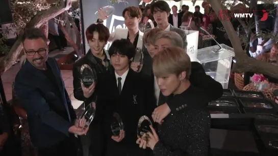 BTS wins Group of the Year Award at 2019 Varietys Hitmakers Brunch in LA