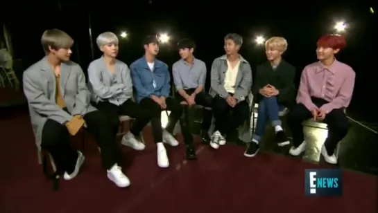 `PRESS` 171130 BTS’ segment at E! News.