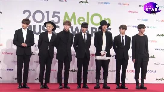 `NEWS VIDEO` 151107 | Bangtan @ MelOn Music Awards Red Carpet