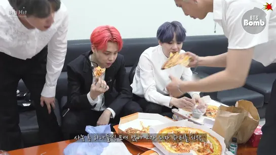 [BANGTAN BOMB] Lets Pizza Party! - BTS (방탄소년단)