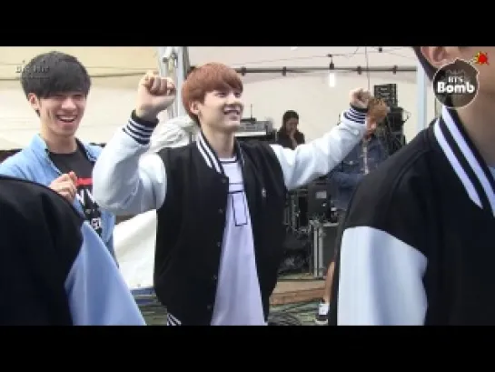 `BANGTAN BOMB` BTS does a funny imitation of V.