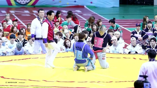 `FANCAM` 160118 | Bangtan @ 2016 MBC Idol Star Athletics Championships