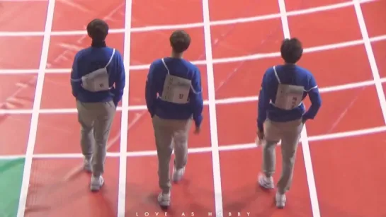 `FANCAM` 160118 | Bangtan @ 2016 MBC Idol Star Athletics Championships