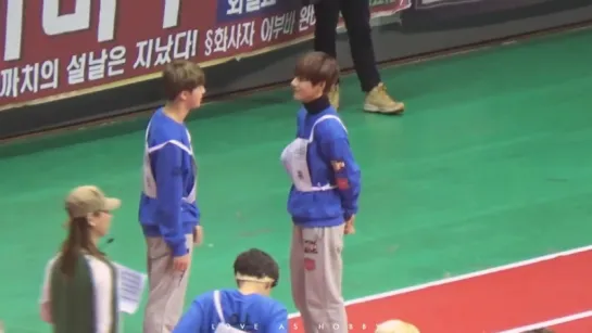 `FANCAM` 160118 | Bangtan @ 2016 MBC Idol Star Athletics Championships