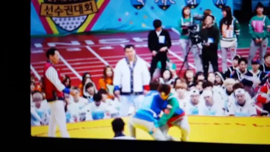 `FANCAM` 160118 | Bangtan @ 2016 MBC Idol Star Athletics Championships