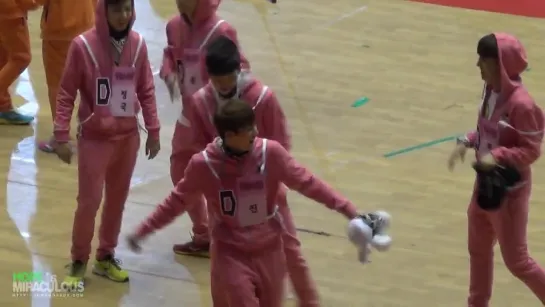 FANCAM | 140113 | BTS @ MBC Idol Athletics Championship