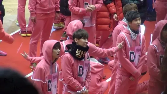 FANCAM | 140113 | BTS @ MBC Idol Athletics Championship