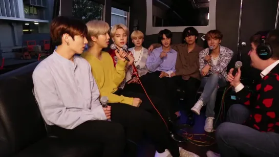 BTS Interview. Zach Sang Show