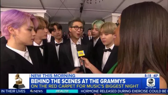 190211 Good Morning America BTS Grammy Cut 1080i by SPJM