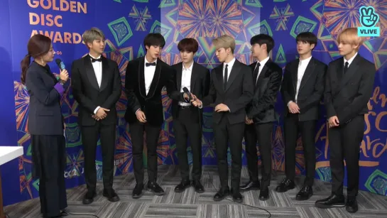 190105.The 33rd GDA Backstage Interview Day 1.BTS.