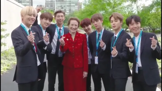 UNICEF 공식 홈페이지 BTS 영상12 - - 방탄소년단 BTS @BTS_twt - GenUnlimited Youth2030 UNGA BTSxUnitedNations