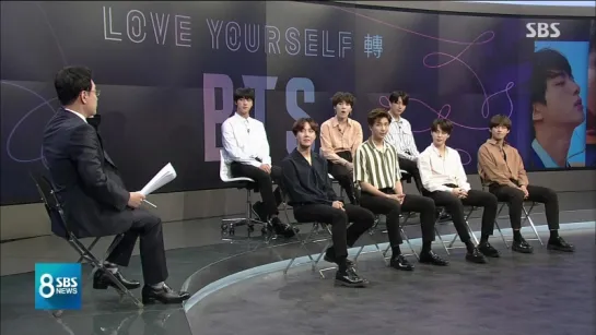 180603 SBS 8시 뉴스 방탄소년단