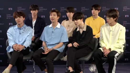 Korean pop group BTS talk living together in harmony