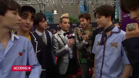 BTS Tells Frankie Grande How Much They Train, Who Theyre Excited To Meet At Billboard Music Awards!