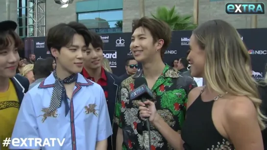 BTS Causes a Frenzy on the Red Carpet at the Billboard Music Awards!