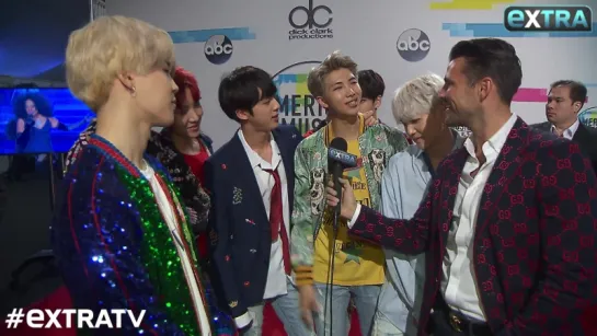 `INTERVIEW` BTS Dishes on Their Epic AMAs Performance.