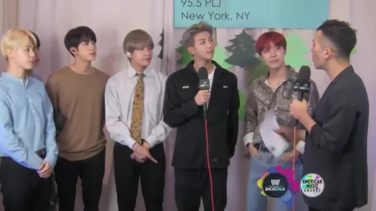 `INTERVIEW` BTS On New Music, AMAs Performance, Zedd Collab, RM As Leader And More.