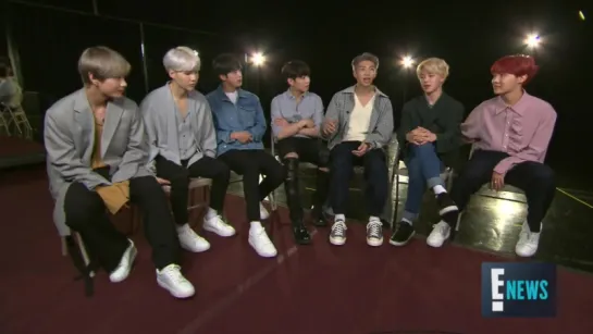 `INTERVIEW` BTS Boys Reveal Fans Weirdest Requests and More!  E! Live from the Red Carpet.