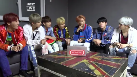 `VIDEO` BTS Talk About Texting, Shopping  What They Would Steal From Each Other, Part 2.