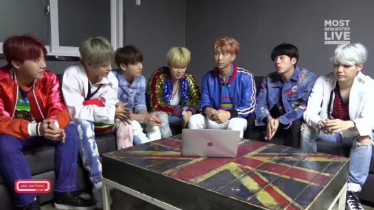 `VIDEO` BTS Talk About Famous People, Fav Apps, Karaoke Songs,  America. Part 1