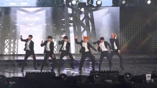 `FANCAM` 160114 | Bangtan - Run + Dope @ 25th Seoul Music Awards