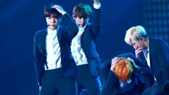 `FANCAM` 160114 | Bangtan - Run @ 25th Seoul Music Awards