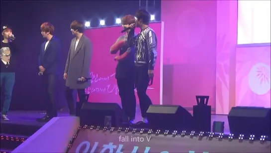 `FANCAM`  150224 | Bangtan  @ Церемония посвящения первокурсников в SungShin Women's University