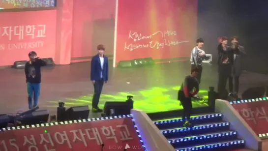 `FANCAM`  150224 | Bangtan - I Like It @ Церемония посвящения первокурсников в SungShin Women's University