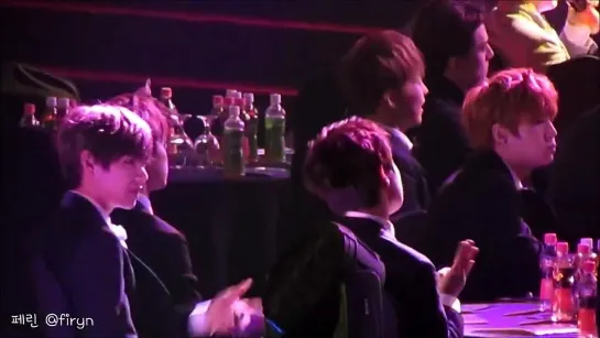 `FANCAM` 150122 | Bangtan @  The 24th Seoul Music Awards