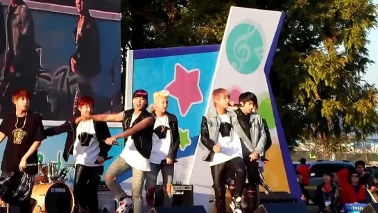 `FANCAM` 141025 | Bangtan - War of Hormone @ Haman Youth Culture Festival