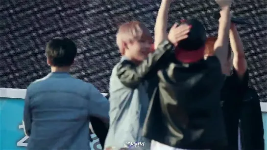 `FANCAM` 141025 | Bangtan - War of Hormone @ Haman Youth Culture Festival