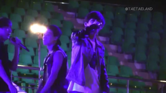 `FANCAM` 141010 | Bangtan @ Cheorwon Taebong Festival