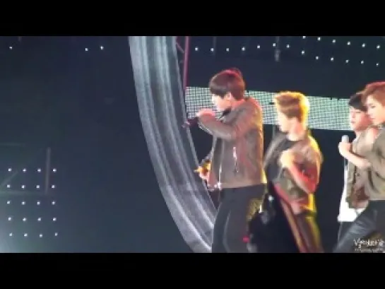 `FANCAM` 140917 | Bangtan - Boy In Luv @ Incheon Kpop Concert 2014