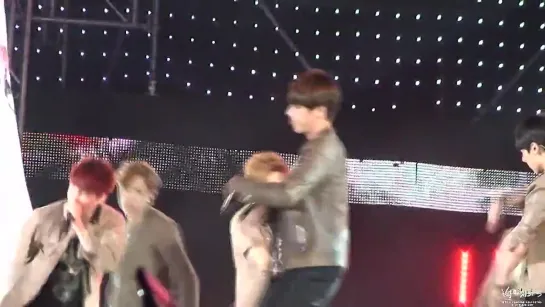 `FANCAM` 140917 | Bangtan - Danger @ Incheon Kpop Concert 2014