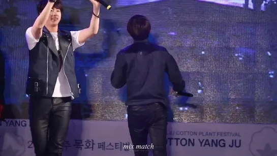 `FANCAM` 140921 | Bangtan - Boy In Luv @ Yangju Contton Festival