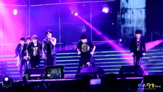 `FANCAM` 140831 | Bangtan - Danger @ Lotte Family Concert