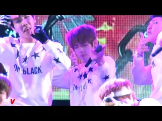 FANCAM | 131003 | BTS  - No More Dream @ Chungju Chinese students K-pop festival