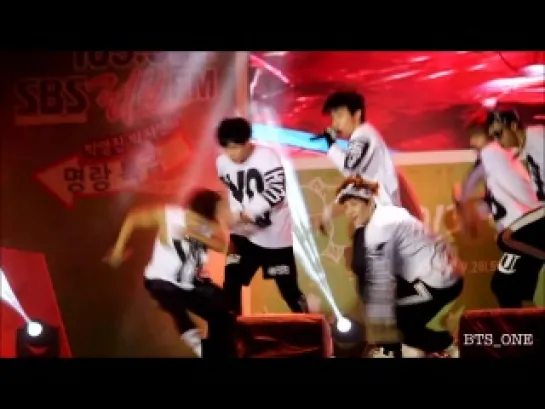 FANCAM | 130929 | BTS - No More Dream @ Love FM Radio Show