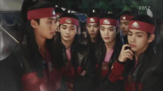 `DRAMA:CUT` Hwarang: The Beginning (Эпизод 10, сцены с Тэхеном).