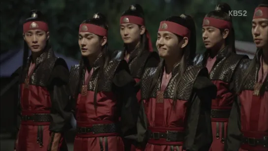 `DRAMA:CUT` Hwarang: The Beginning (Эпизод 9, сцены с Тэхеном).