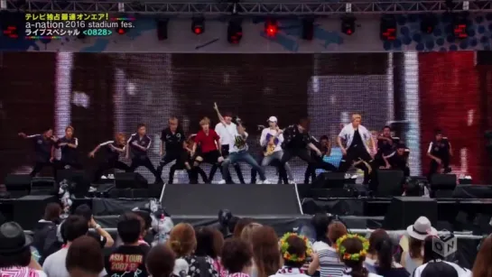 `PERF` 160828 Bangtan - Fire + Save Me @ A-Nation Stadium Fes 2016.