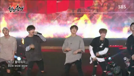 `PERF` 160907 Bangtan - Fire @ 2018 PyeongChang Winter Olympics Concert.