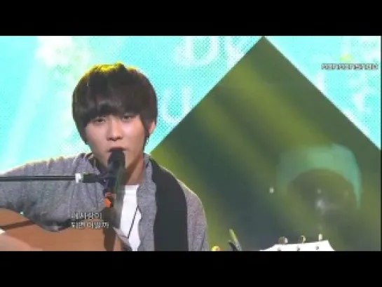 [120204] FT Island - Be My Girl [Music Core]