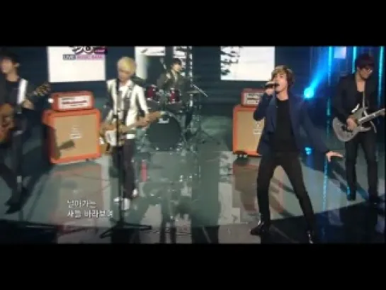 111028 FT Island Good Bye Stage at KBS Music Bank