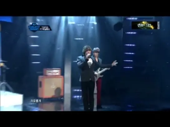 111027  Goodbye Stage @ Mnet Countdown - FT Island Like The Birds