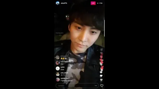 03.04.17 Instalive soow456 (Seunghyun)