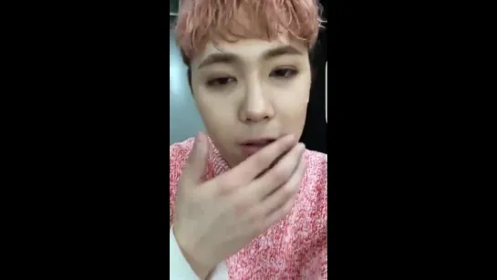 02.03.17 Instagram LIVE skullhong12 (Hongki) - music program waiting room