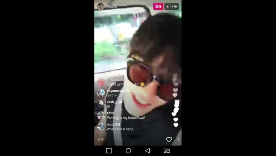 09.02.17 Instagram LIVE ftgtjhc (Jonghoon)